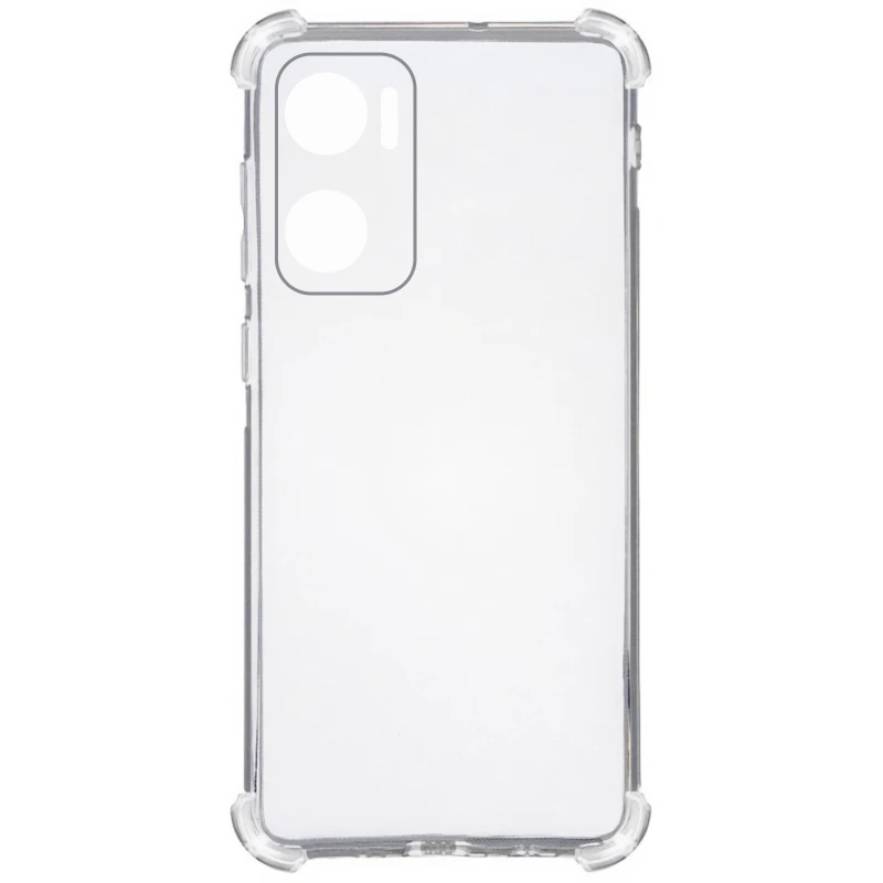 Ультратонкий силіконовий чохол GETMAN з критими бортами та камерою для OnePlus Nord N20 SE – Безбарвний (прозорий). Фото 7 з 8