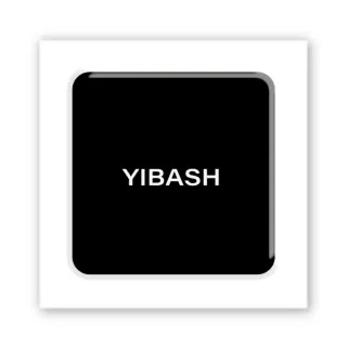 Стікер 3D до 5см Motivation black Collection — Yibash