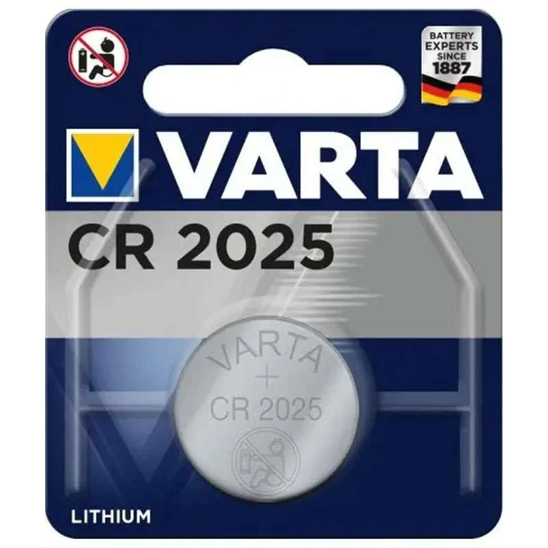 

Батарейка Varta CR 2025 BLI 1 Lithium (6025) (Сірий)
