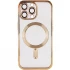 Хромовий TPU чохол з MagSafe на Apple iPhone 14 Pro Max (6.7") – Gold. Фото 3 з 6