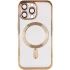 Хромовий TPU чохол з MagSafe на Apple iPhone 15 Pro (6.1") – Gold. Фото 3 з 5