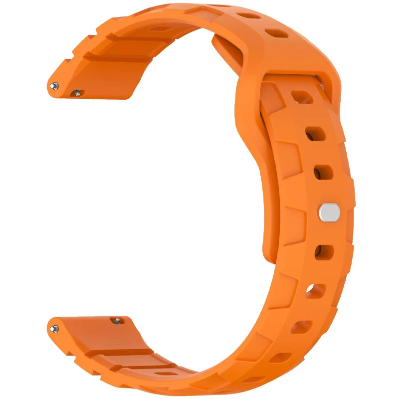 Силіконовий ремінець Defense для Smart Watch 22mm – Orange. Фото 2 з 3