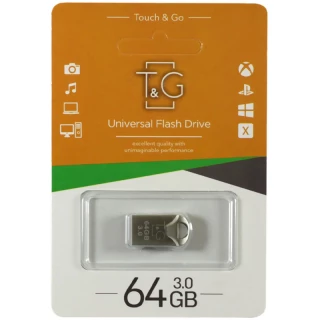 Флеш-драйв USB 3.0 Flash Drive T&G 106 Metal Series 64GB фото 1 з 1