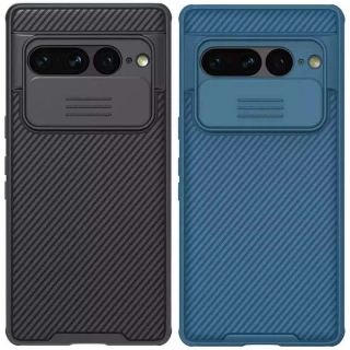 Карбована накладка Nillkin зі шторкою для камери на Google Pixel 7 Pro фото 1 Карбована накладка Nillkin зі шторкою для камери на Google Pixel 7 Pro фото 1 з 1