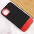 Двоколірний чохол Bichromatic на Apple iPhone 11 (6.1") – Black / Red. Фото 5 з 5