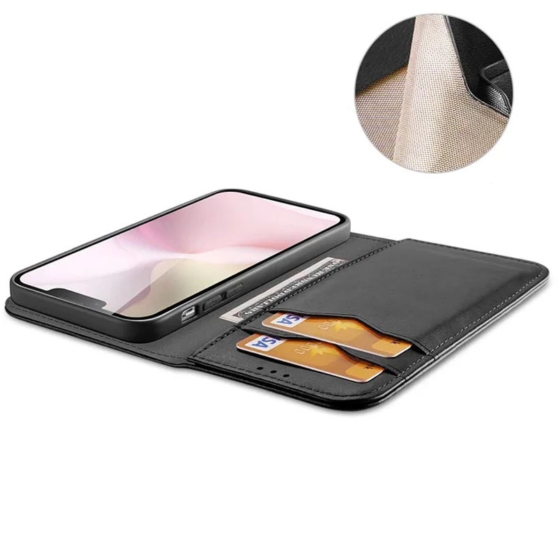 Чохол-книжка Dux Ducis Hivo для Apple iPhone 17e (6.1") – Black. Фото 3 з 7