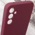 Чехол Silicone Case Lakshmi Premium з закритою камерою на Samsung Galaxy A56 5G – Бордовый / Plum. Фото 9 из 11