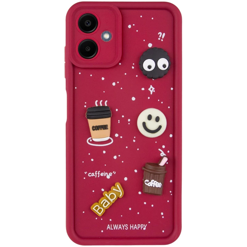 Чохол TPU Toys Case для Samsung Galaxy A06 – Red / Always Happy. Фото 3 з 9