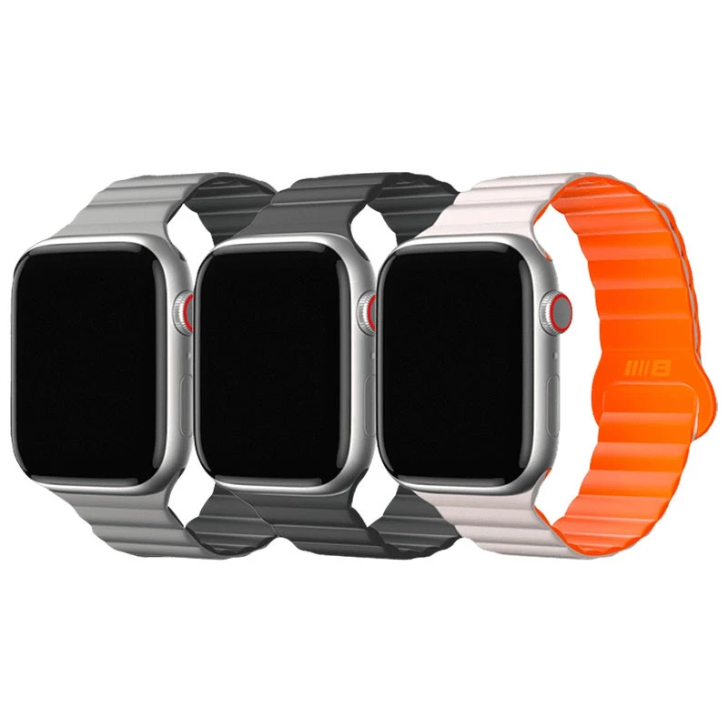 Ремінець BlueO Magnetic Silicone для Apple Watch 42(ser.1-3)/44/45/46/49mm фото 1 з 1