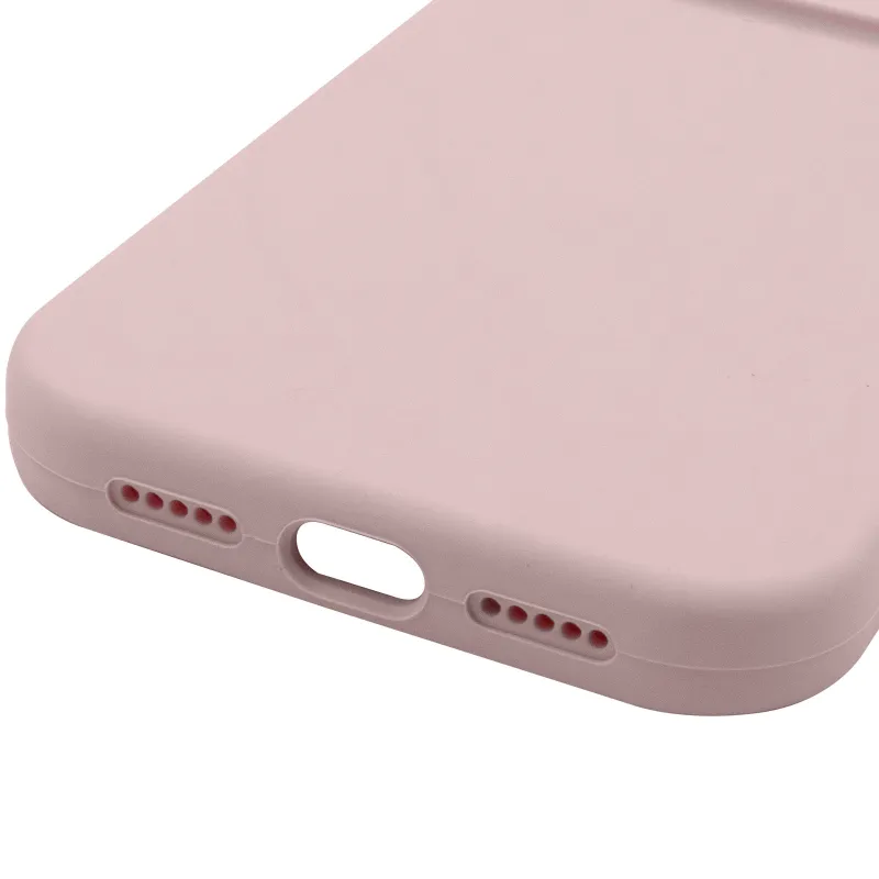 Чехол Silk Full Camera Protective (AA) NO LOGO для Apple iPhone 17 Pro Max (6.9") – Розовый / Chalk Pink. Фото 5 из 6