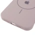 Чехол Silicone Case Full Protective (AA) V2 with MagSafe для Apple iPhone 16 Pro Max – Серый / Lavender. Фото 11 из 11