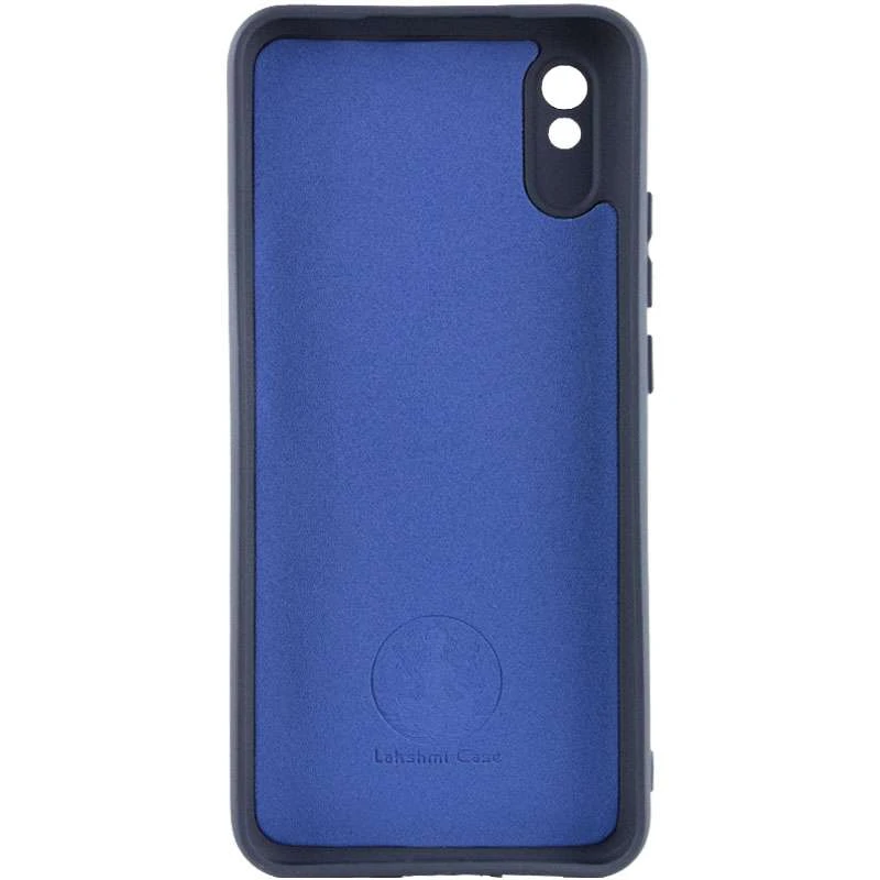Чохол Silicone Case Lakshmi з закритою камерою на Xiaomi Redmi 9A – Синій / Midnight Blue. Фото 2 з 4