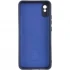 Чохол Silicone Case Lakshmi з закритою камерою на Xiaomi Redmi 9A – Синій / Midnight Blue. Фото 2 з 4
