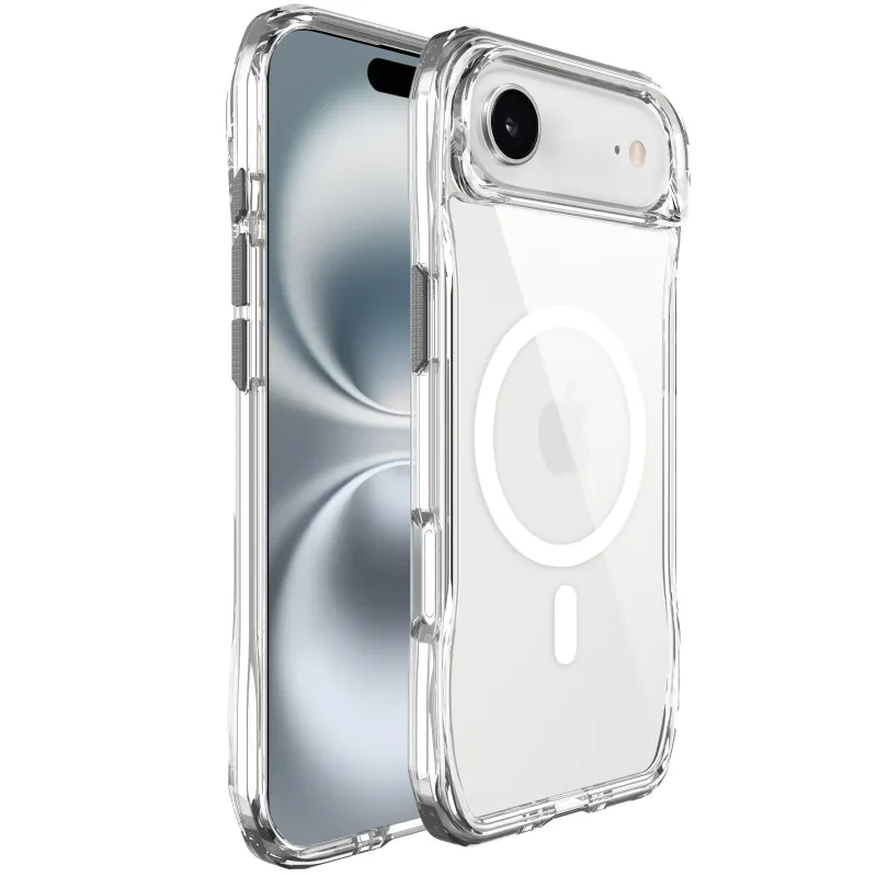 Чехол TPU Space Octagon with Magnetic Fit для Apple iPhone 17 Air (6.5") – Clear. Фото 1 из 5