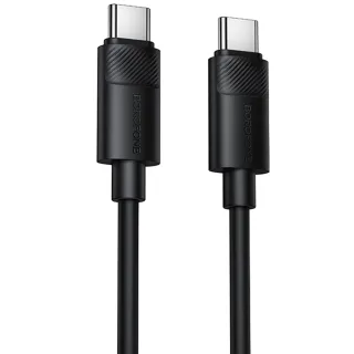Дата кабель Borofone BX123 Leya Type-C to Type-C 60W (1m) — Black