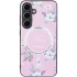 TPU+PC чохол Secret Garden with MagFit для Samsung Galaxy S24 FE – Pink. Фото 6 з 12