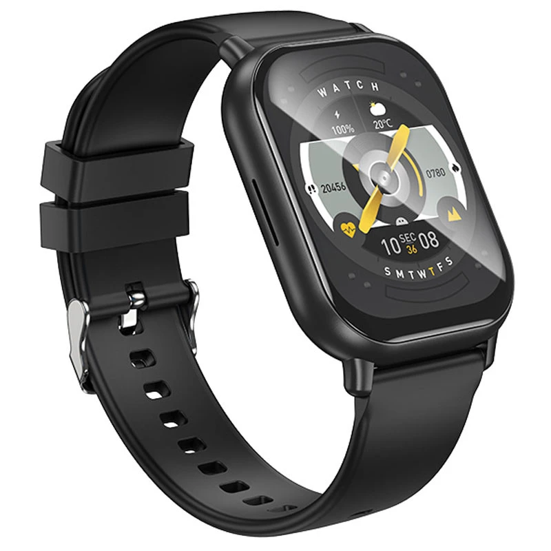 Смарт-годинник Borofone BD11 Smart sports watch (call version) – Black. Фото 4 з 7