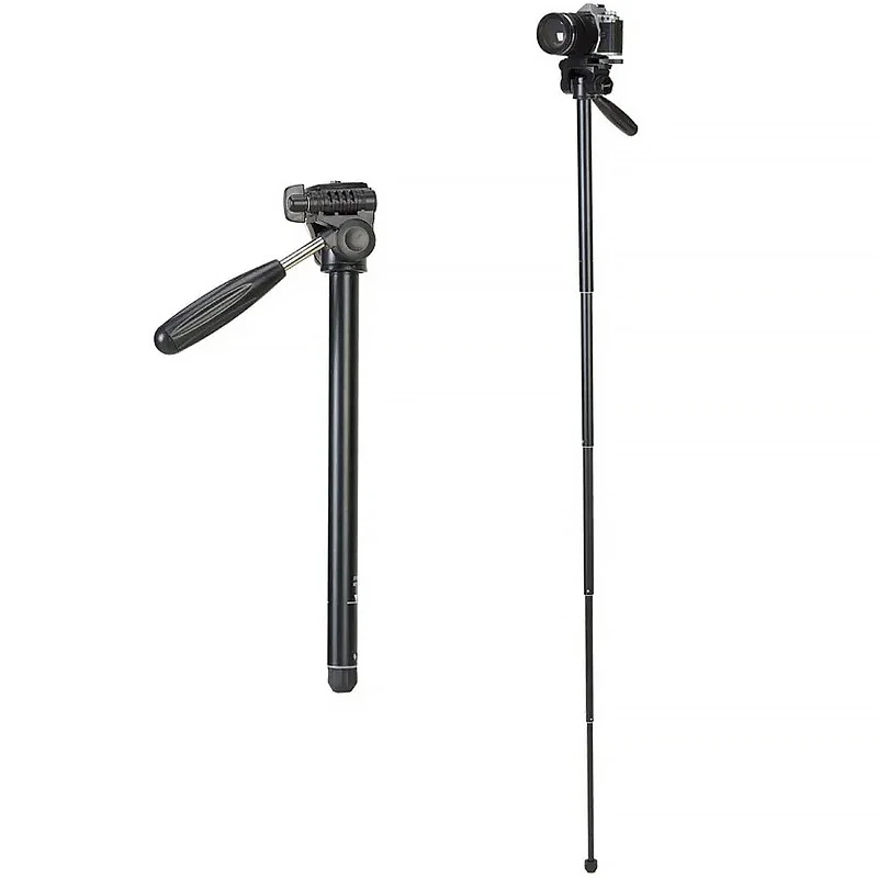 Штатив Jmary KP-2274 для зйомки 41-167см + чохол – Black. Фото 4 з 6