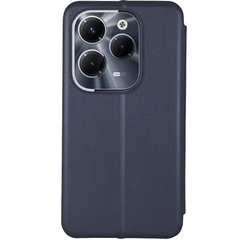 Чохол-книжка класичний на Infinix Hot 40 – Темно-синій. Фото 3 з 3