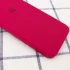 Чехол Silicone Case Square с защитой камеры для Apple iPhone 7 plus / 8 plus – Красный / Rose Red. Фото 2 из 3