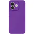 Кольоровий силіконовий чохол GETMAN із закритою камерою для Xiaomi Redmi Note 17 Pro – Фіолетовий / Purple. Фото 1 з 1