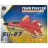 Літак на радіокеруванні SCHE HW28 SU27 Foam – Red. Фото 7 з 7