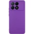 Чехол Silicone Case Lakshmi с закрытой камерой для Xiaomi Redmi Note 13 Pro 4G – Фиолетовый / Purple. Фото 1 из 6