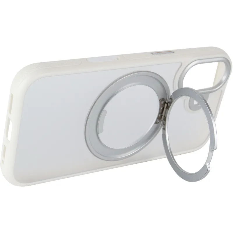 Чехол Ummi Stylish with MagSafe Ring для Apple iPhone 17 (6.3") – White. Фото 8 из 10