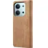 Шкіряний чохол-книжка CaseMe Velvet Nubuck для Xiaomi Redmi 15C (Global) – Brown. Фото 5 з 5