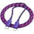Дата кабель Hoco X116 Meridian Type-C to Lightning 27W (1m) – Gradient Purple Mix. Фото 3 з 7