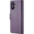 Шкіряний чохол-книжка CaseMe Nappa leather для Xiaomi Redmi Note 15 Pro 4G – Purple. Фото 3 з 10