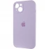 Чехол Silicone Case с защитой камеры для Apple iPhone 13 (6.1") – Сиреневый / Lilac. Фото 4 из 7