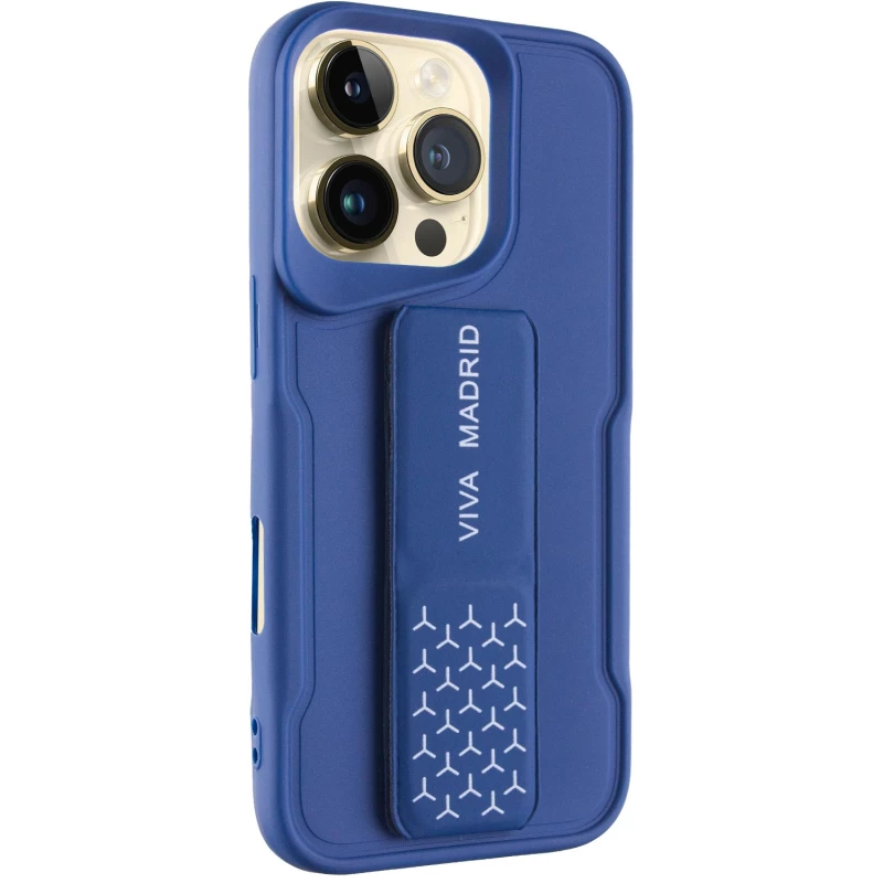 Чехол Вива с ремешком для Apple iPhone 16 Pro – Dark Blue. Фото 2 из 7