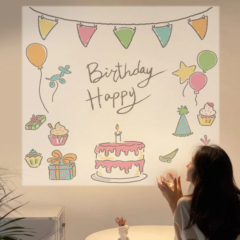 Дитячий проектор-світильник ME-236 Mood – Pink / White. Фото 4 з 6