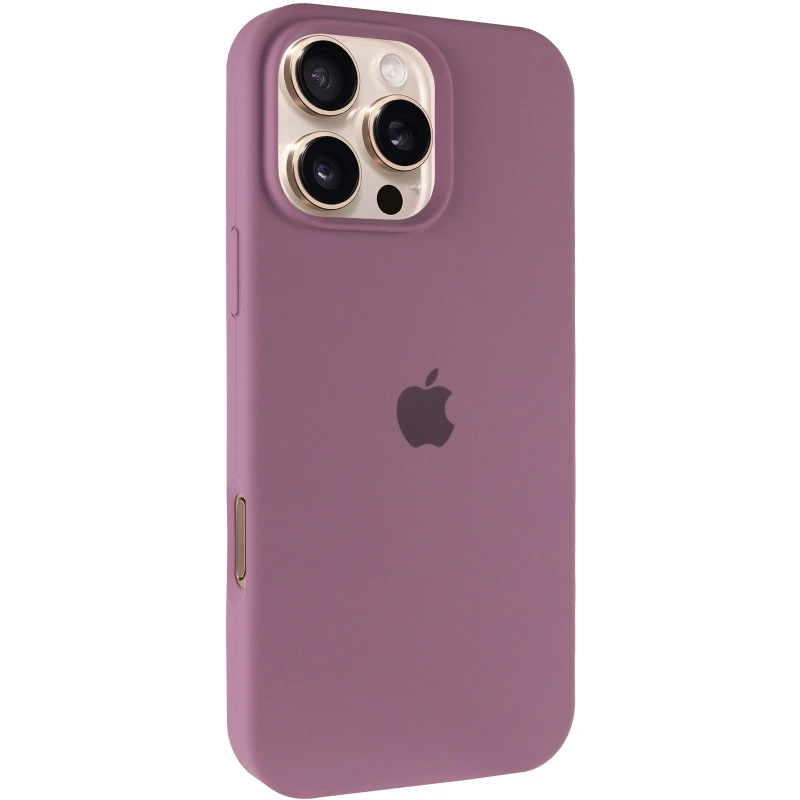 Чохол Silicone Case з закритим низом на Apple iPhone 16 Pro – Ліловий / Lilac Pride. Фото 2 з 10