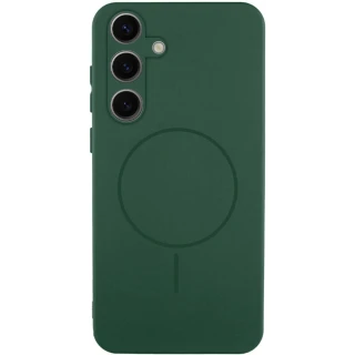 Чехол Silicone Cover Lakshmi Full Camera (AA) with Magnetic Fit для Samsung Galaxy S24 FE фото 1 из 11