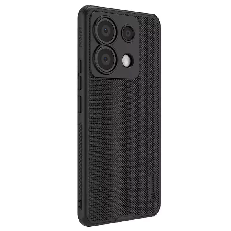 Пластикова накладка Nillkin Pro на Xiaomi Poco X6 – Чорний / Black. Фото 3 з 5