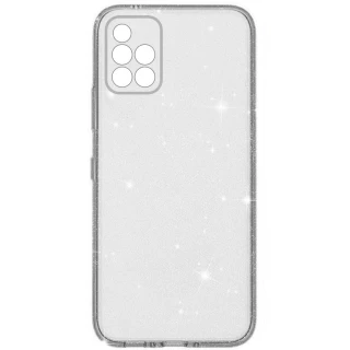 Блискучий силіконовий чохол на Samsung Galaxy A51 фото 1 Блискучий силіконовий чохол на Samsung Galaxy A51 фото 1 з 2