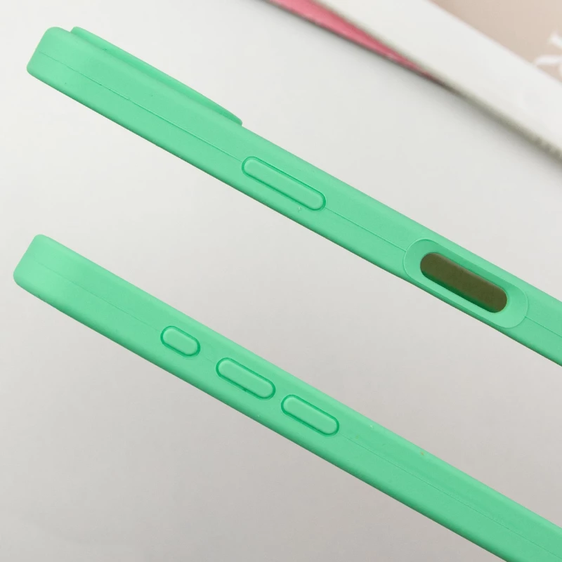 Чохол Silicone Case з закритим низом на Apple iPhone 16 – Зелений / Spearmint. Фото 4 з 8