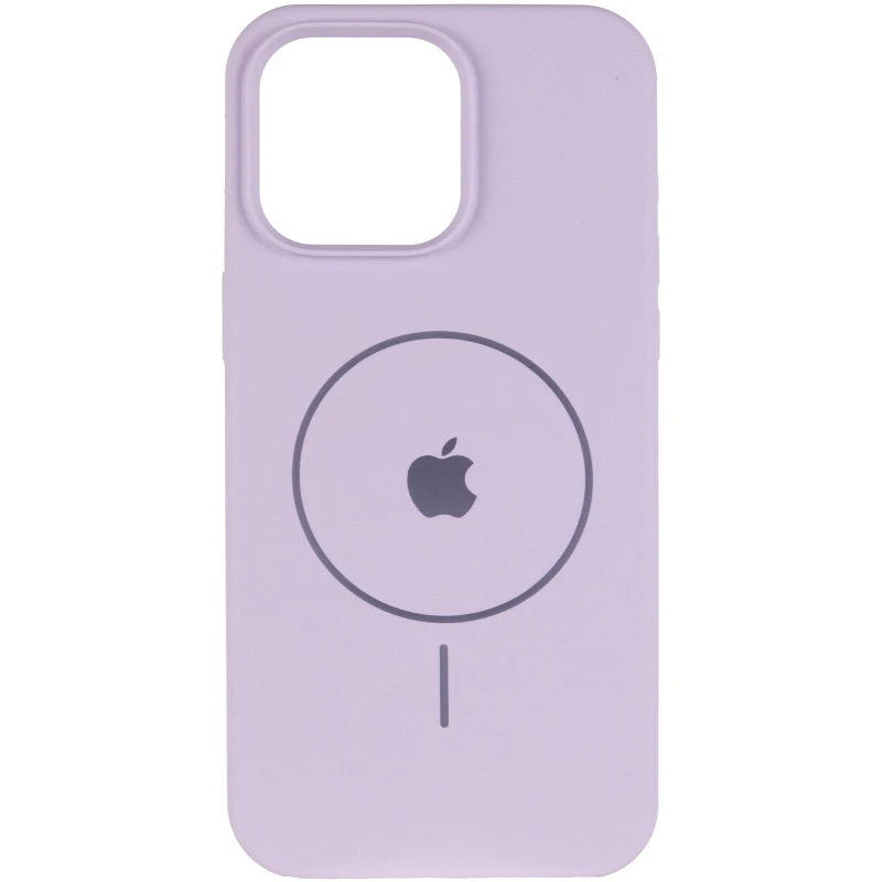 Чехол Silicone Case Full Protective (AA) V2 with MagSafe для Apple iPhone 11 Pro Max (6.5") – Сиреневый / Lilac. Фото 3 из 6