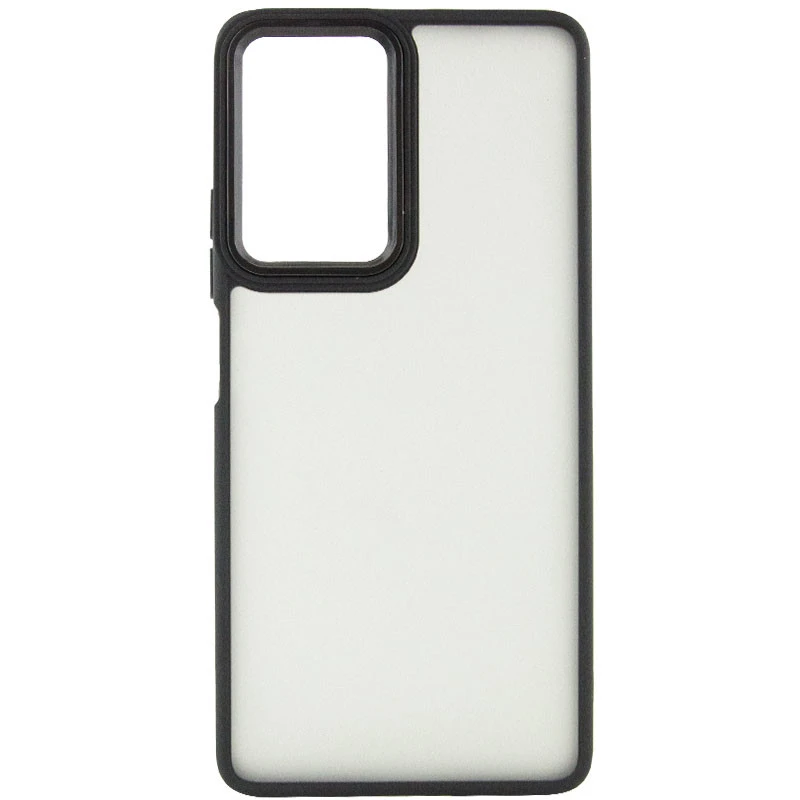 Чохол TPU+PC Lyon Frosted на Xiaomi Redmi 15 4G (Global) / 5G – Black. Фото 2 з 2