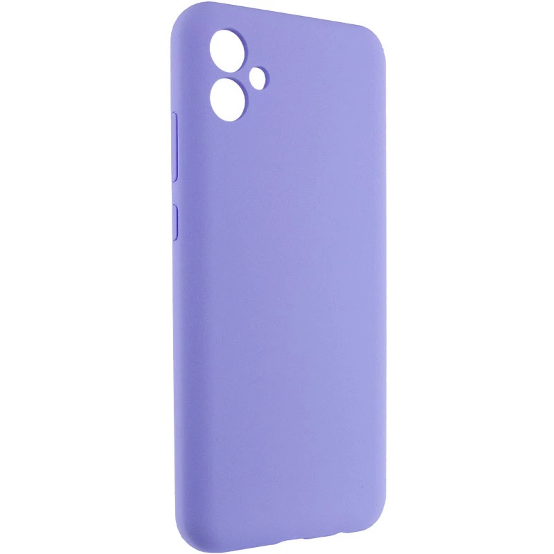 Чохол Silicone Case Lakshmi Premium із закритою камерою для Samsung Galaxy A04e – Бузковий / Dasheen. Фото 3 з 14