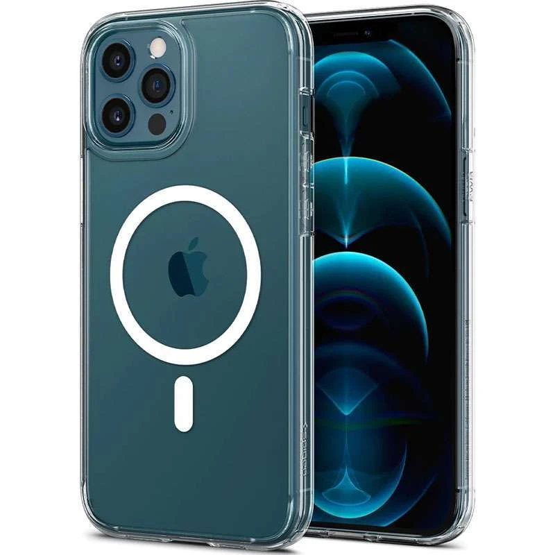 

Чохол SGP Ultra Hybrid (MagFit) на Apple iPhone 12 Pro Max (6.7") (Прозорий)