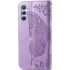 Кожаный чехол-книжка Butterfly Pattern для Samsung Galaxy A36 5G – Lavender. Фото 2 из 4