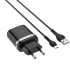 СЗУ Hoco C12Q Smart QC3.0 (1USB/3A) + MicroUSB – Черный. Фото 3 из 6