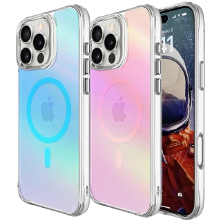 TPU+PC чехол Space Pure Rainbow Magsafe для Apple iPhone 16 Pro Max фото 1 из 1