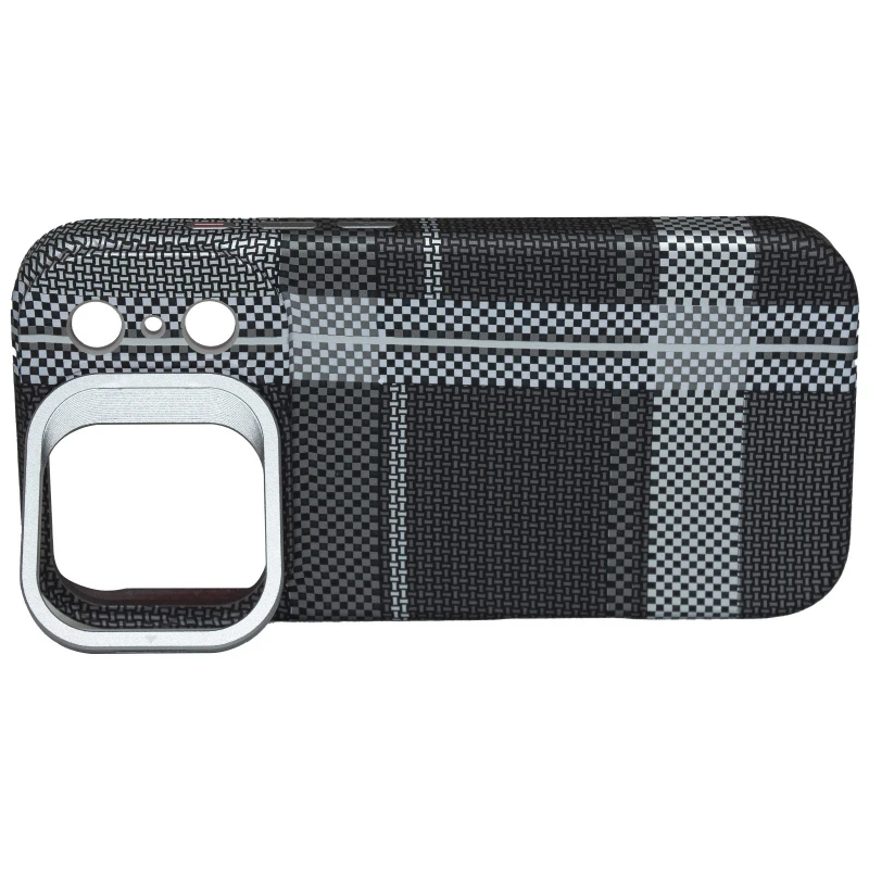 TPU чехол Pixel Craft with MagSafe для Apple iPhone 17 Pro Max (6.9") – Urban Plaid. Фото 9 из 9