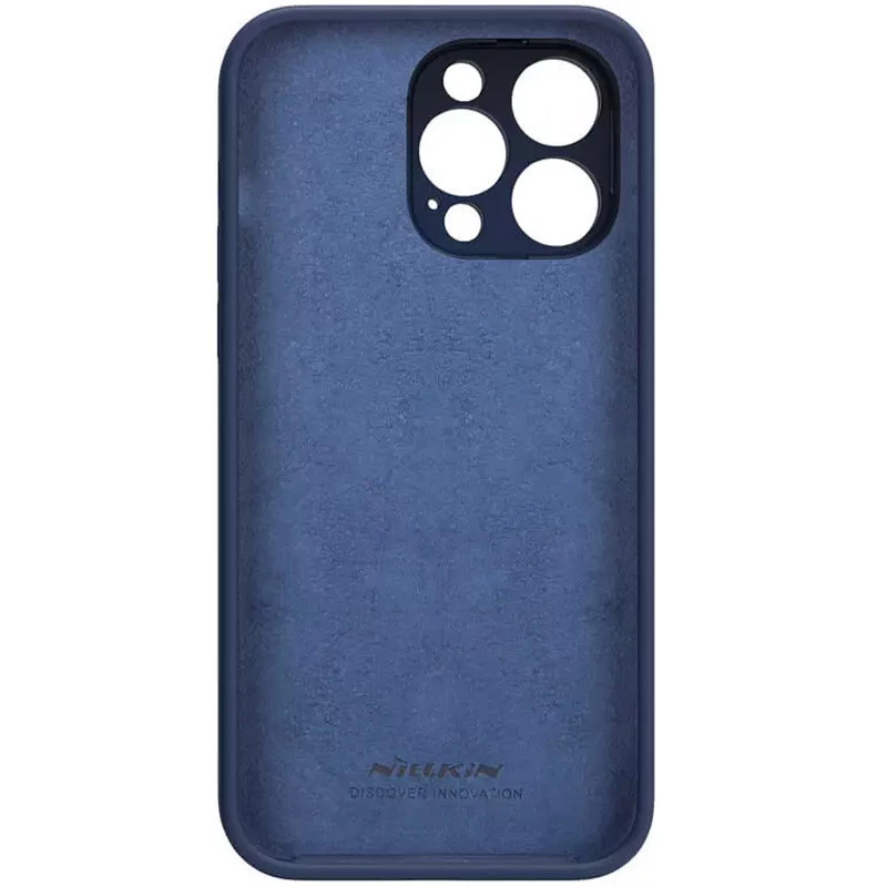 Чохол Nillkin Silicone LensWing Magnetic з закритою камерою на Apple iPhone 14 Pro (6.1") – Синій / Blue. Фото 5 з 8