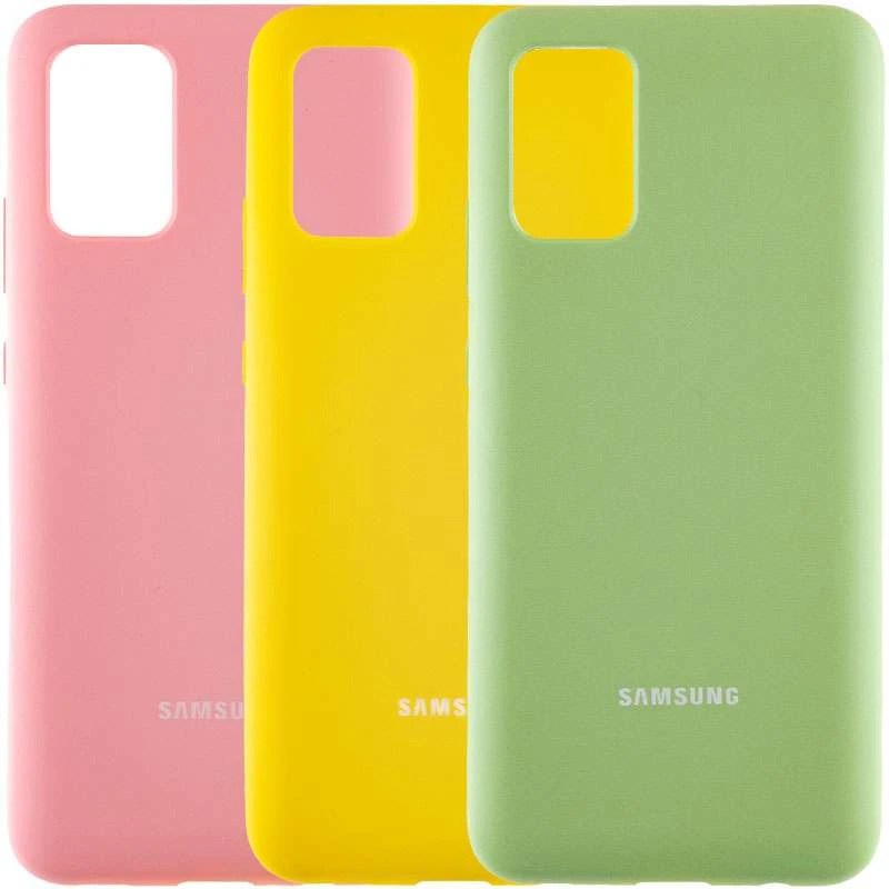 

Чохол Silicone Case з закритим низом на Samsung Galaxy A03s