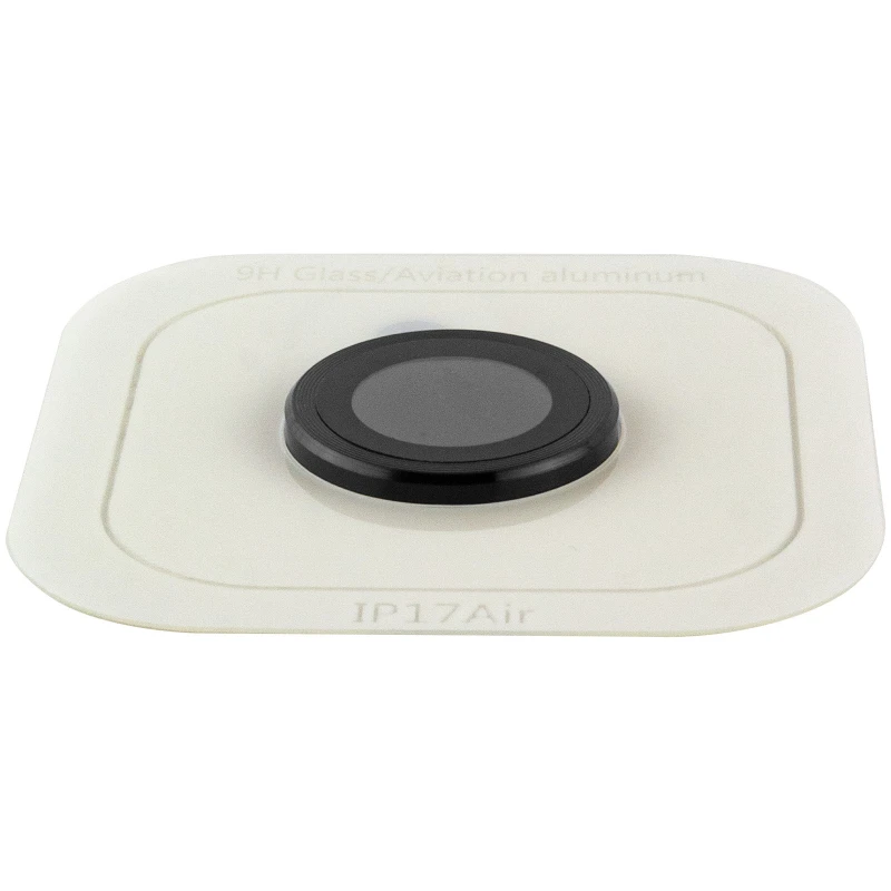 Металеве захисне скло на камеру на Apple iPhone 17 Air (6.5") – Чорний / Black. Фото 4 з 4